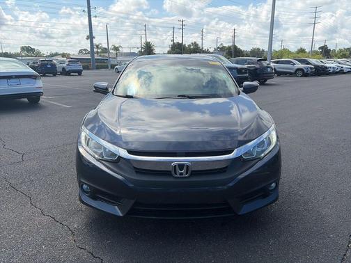 Modern Steel Metallic 2016 Honda Civic EX-T