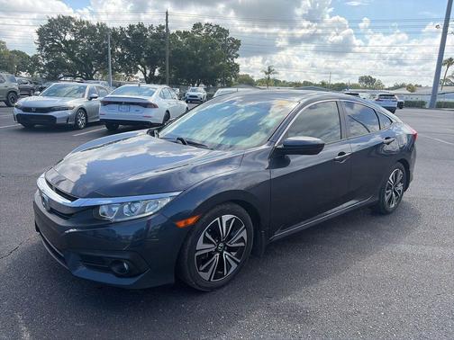 Modern Steel Metallic 2016 Honda Civic EX-T