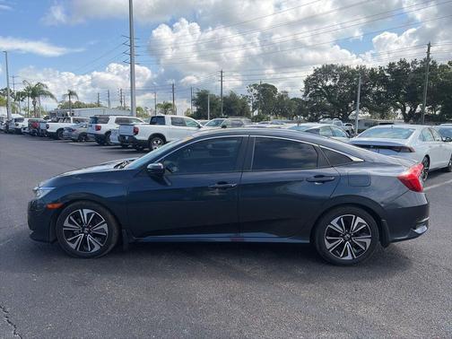 Modern Steel Metallic 2016 Honda Civic EX-T