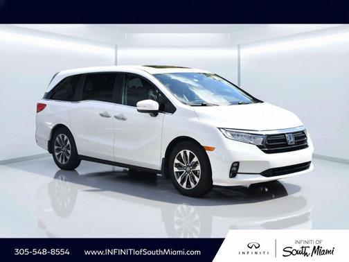 Platinum White Pearl 2021 Honda Odyssey EX-L