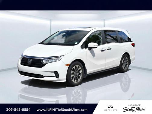 Platinum White Pearl 2021 Honda Odyssey EX-L