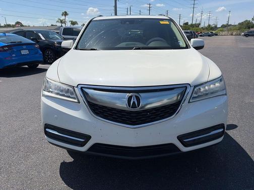 White Diamond Pearl 2016 Acura MDX 3.5L