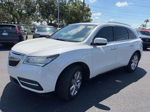White Diamond Pearl 2016 Acura MDX 3.5L