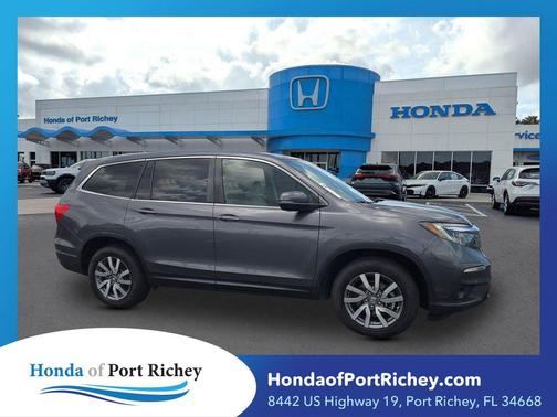 Lunar Silver Metallic 2020 Honda Pilot 2WD EX