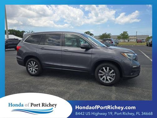 Lunar Silver Metallic 2020 Honda Pilot 2WD EX