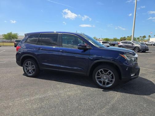 Obsidian Blue Pearl 2023 Honda Passport AWD EX-L