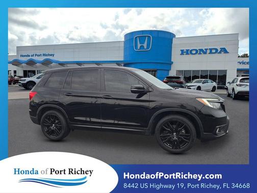 Black 2021 Honda Passport 2WD EX-L