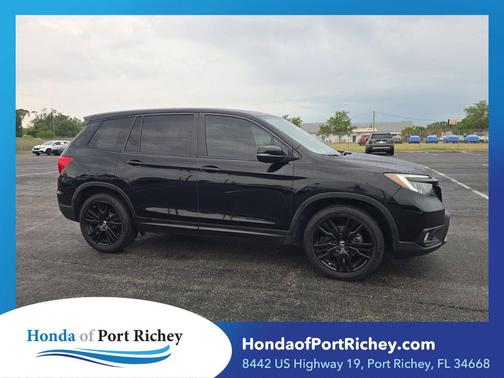 Black 2021 Honda Passport 2WD EX-L
