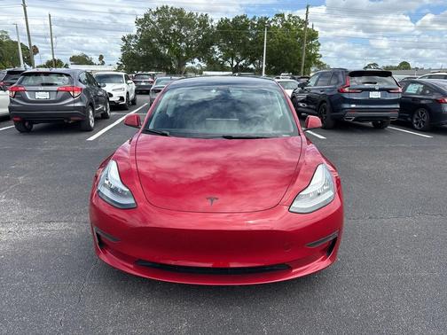 Red Multi-Coat 2018 Tesla Model 3 Long Range