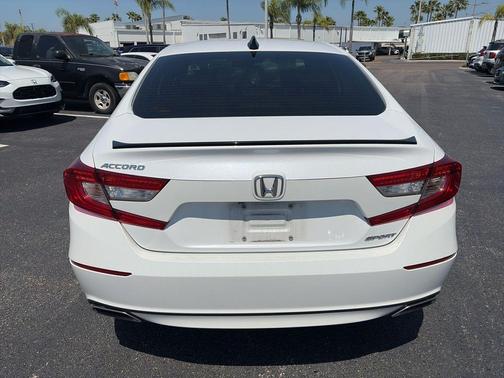 Platinum White Pearl 2021 Honda Accord Sport 1.5T