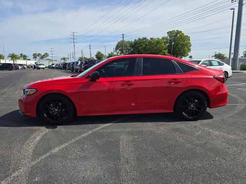 Rallye Red 2025 Honda Civic Sport