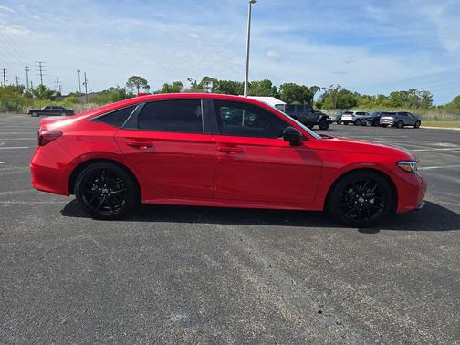 Rallye Red 2025 Honda Civic Sport