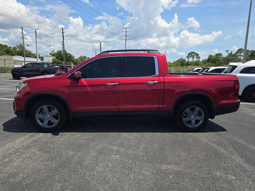 Radiant Red 2021 Honda Ridgeline RTL-E