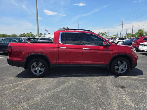 Radiant Red 2021 Honda Ridgeline RTL-E