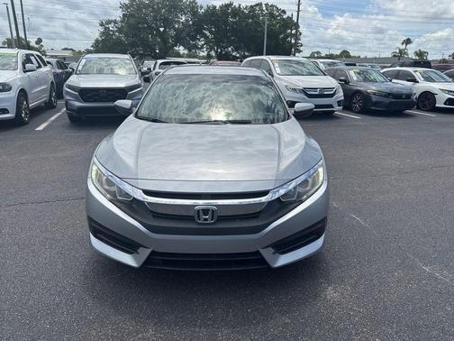 Silver Metallic 2017 Honda Civic LX