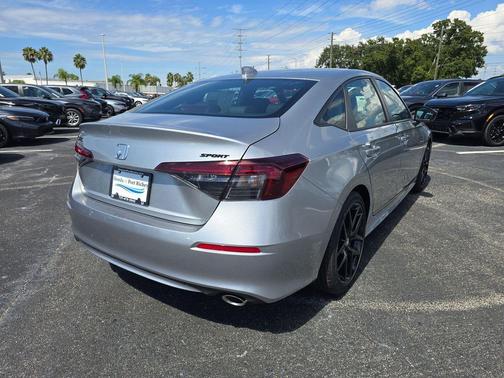 Silver Metallic 2026 Honda Civic Sport