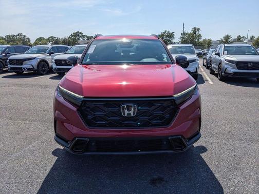 Radiant Red 2026 Honda CR-V Hybrid Sport-L AWD