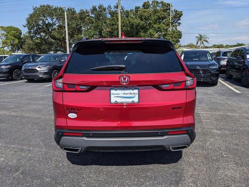 Radiant Red 2026 Honda CR-V Hybrid Sport-L AWD