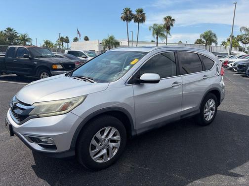 Alabaster Silver Metallic 2016 Honda CR-V EX-L