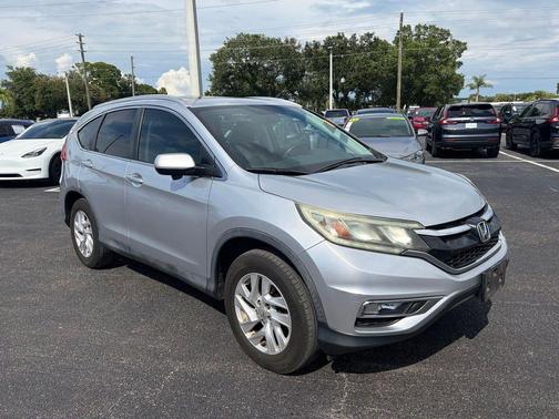 Alabaster Silver Metallic 2016 Honda CR-V EX-L