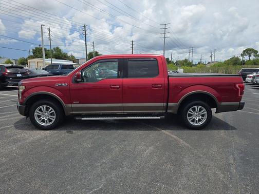 Race Red 2016 Ford F-150 Lariat