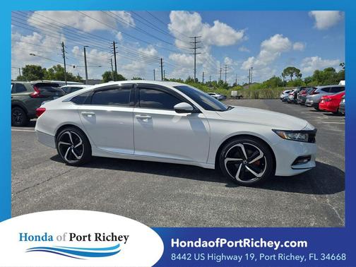 Platinum White Pearl 2018 Honda Accord EX-L 2.0T