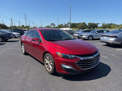 Cherry Red 2022 Chevrolet Malibu FWD LT