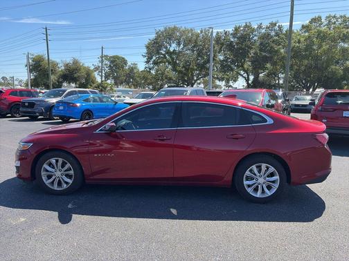 Cherry Red 2022 Chevrolet Malibu FWD LT