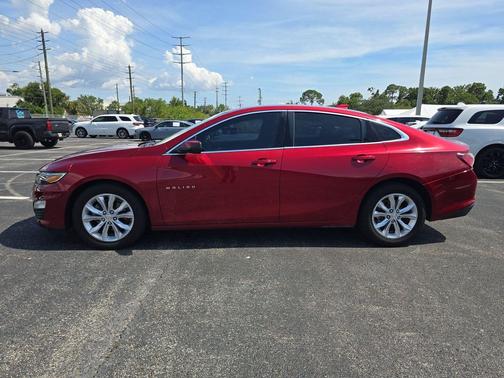 Cherry Red 2022 Chevrolet Malibu FWD LT