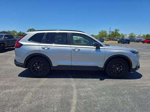 Silver Metallic 2026 Honda CR-V Hybrid Sport-L FWD