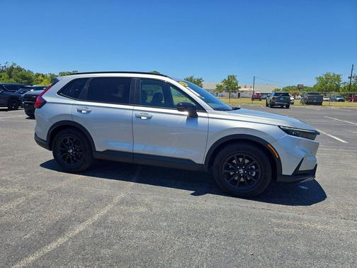 Silver Metallic 2026 Honda CR-V Hybrid Sport-L FWD