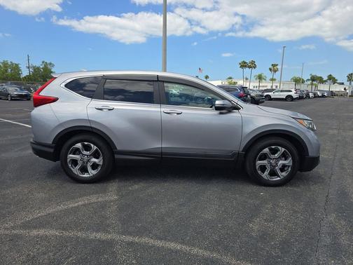 Lunar Silver Metallic 2019 Honda CR-V EX