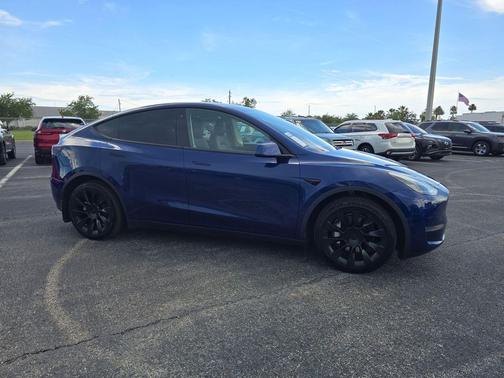 Deep Blue Metallic 2021 Tesla Model Y Long Range Dual Motor All-Wheel Drive