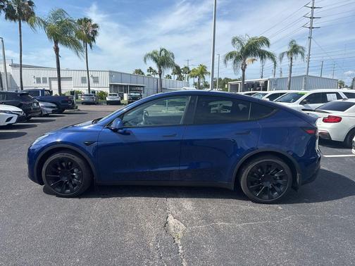 Deep Blue Metallic 2021 Tesla Model Y Long Range Dual Motor All-Wheel Drive