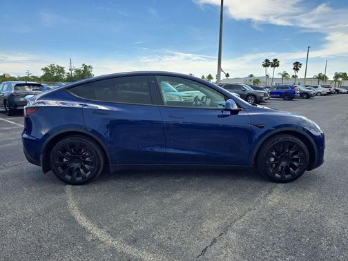 Deep Blue Metallic 2021 Tesla Model Y Long Range Dual Motor All-Wheel Drive