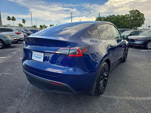 Deep Blue Metallic 2021 Tesla Model Y Long Range Dual Motor All-Wheel Drive