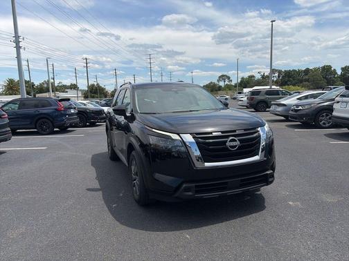 Super Black 2024 Nissan Pathfinder SV 4WD