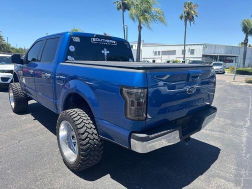 Lightning Blue 2018 Ford F-150 XLT