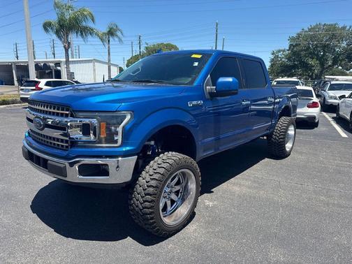 Lightning Blue 2018 Ford F-150 XLT