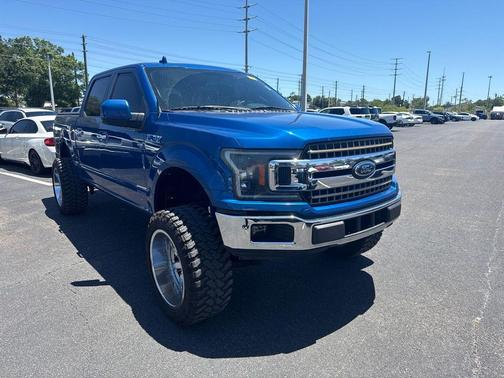 Lightning Blue 2018 Ford F-150 XLT