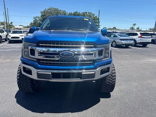 Lightning Blue 2018 Ford F-150 XLT