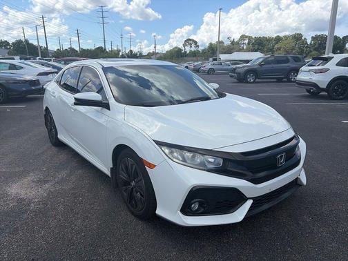White Orchid Pearl 2017 Honda Civic EX
