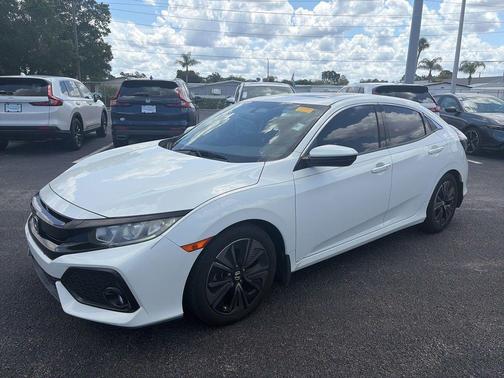 White Orchid Pearl 2017 Honda Civic EX
