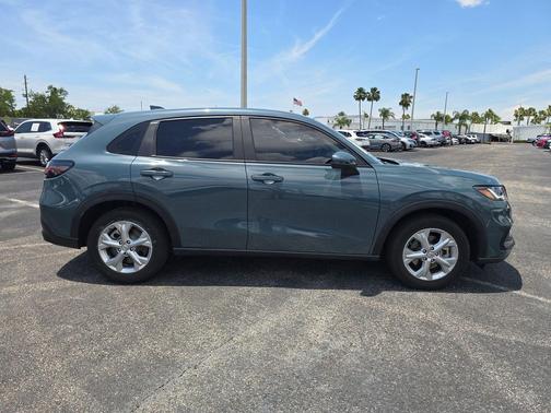 Grey 2025 Honda HR-V LX