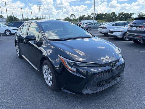 Black Sand Pearl 2021 Toyota Corolla LE