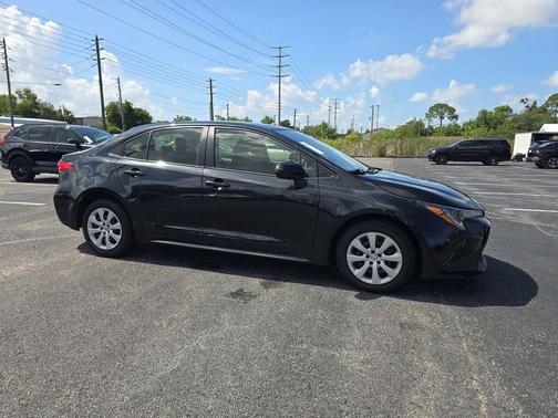 Black Sand Pearl 2021 Toyota Corolla LE