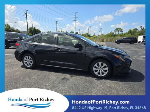 Black Sand Pearl 2021 Toyota Corolla LE
