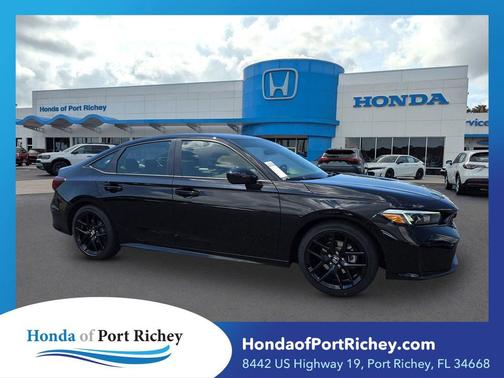 Crystal Black Pearl 2026 Honda Civic Sport