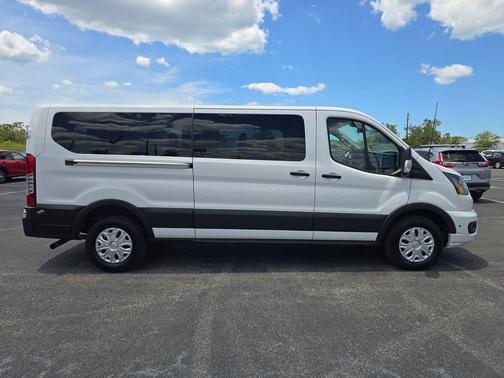 Oxford White 2024 Ford Transit-350 XLT