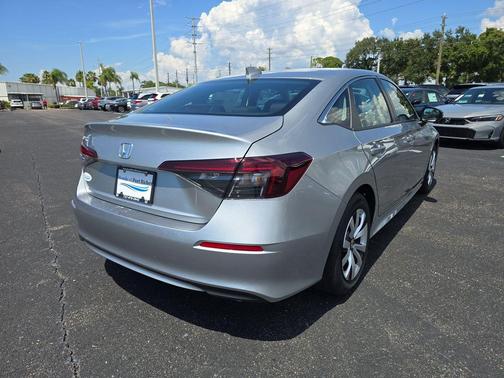 Silver Metallic 2026 Honda Civic LX